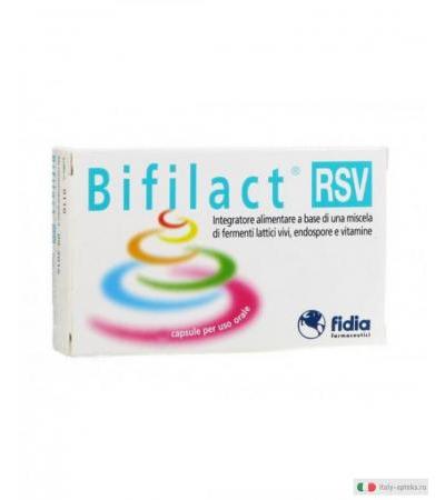 Bifilact Rsv Integratore Intestinale 30 Capsule