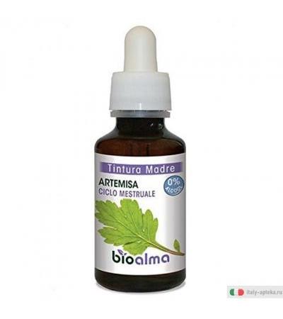 Bioalma Artemisia Tintura Madre integratore alimentare utile per il ciclo mestruale gocce 60ml
