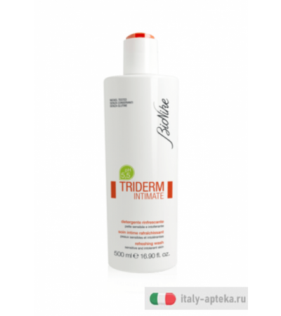 Bionike Triderm Intimate Detergente intimo pH 5.5 rinfrescante 500ml