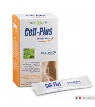 Bios line Cell-Plus Destock contro gli inestetismi della cellulite 15 bustine monodose