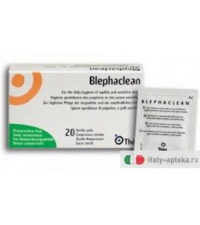 Blephaclean garze sterili oculari 20 pezzi