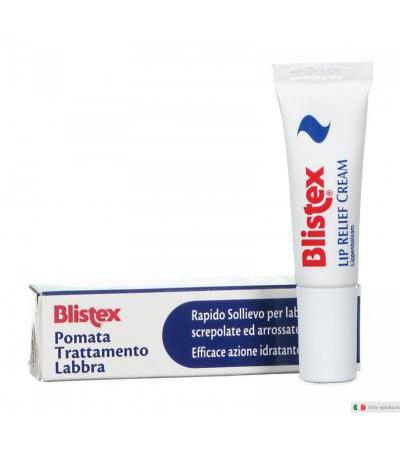 Blistex pomata trattamento labbra protezione 10 spf