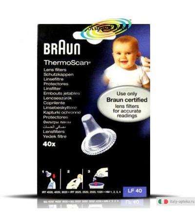 Braun ThermoScan coprilente 40X