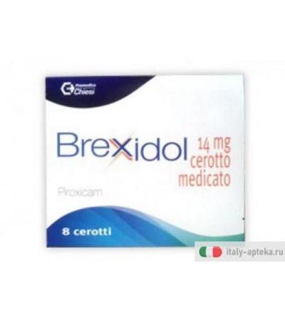 Brexidol 14mg 8 cerotti medicati