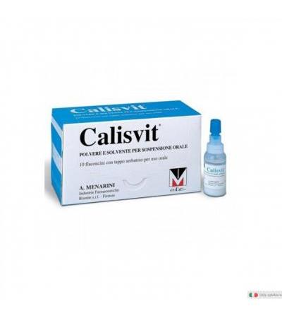 Calisvit soluzione orale 200UI 10 flaconcini con tappo serbatoio
