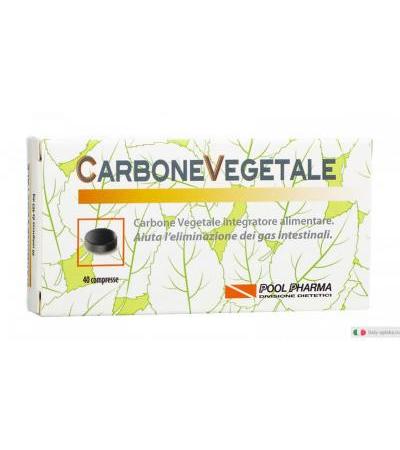 Carbone Vegetale integratore 40 cpr