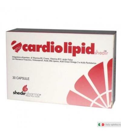 Cardiolipid shedir 30 capsule per i normali livelli di colesterolo e trigliceridi