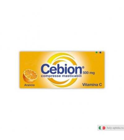 Cebion 500mg integratore di Vitamina C gusto Limone 20 compresse masticabili