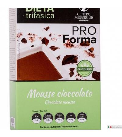 Centro Messegue Dieta Trifasica Pro Forma Mousse al Cioccolato 3 buste