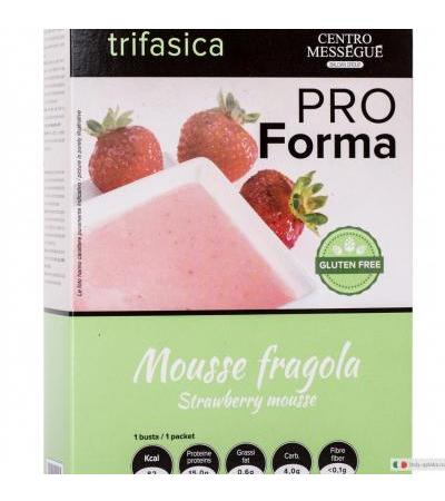 Centro Messegue Dieta Trifasica Pro Forma Mousse alla Fragola 3 buste