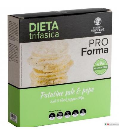 Centro Messegue Dieta Trifasica Pro Forma Patatine sale & pepe 3 buste