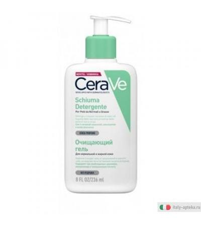 Cerave Schiuma Detergente viso per pelli normali e grasse 236ml