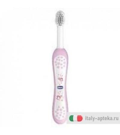 Chicco Toothbrush Spazzolino 6m+ Rosa