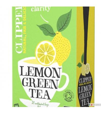 Clipper Té Verde al limone 20 filtri Bio