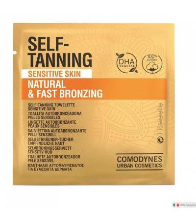 Comodynes Self-Tanning Natural & Fast Bronzing Salviettina autobbronzante 1 pezzo