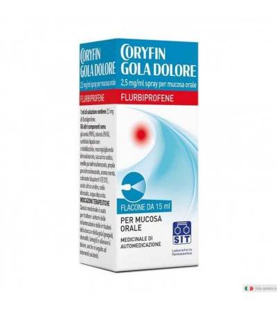 Coryfin Gola Dolore spray 15ml