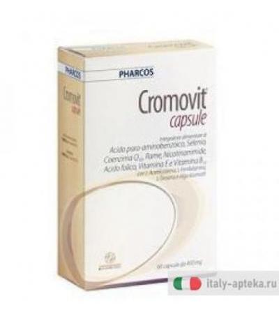 Cromovit pharcos 60cps - Biodue linea dermatologica