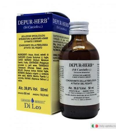 Depur Herb S4 Carciofo C benessere del fegato 50ml