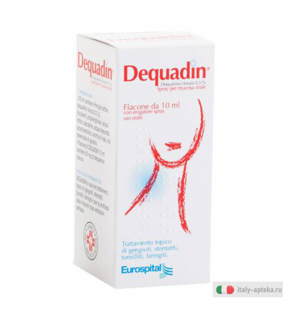 Dequadin 0.5% Spray per Mucosa Orale 10ml