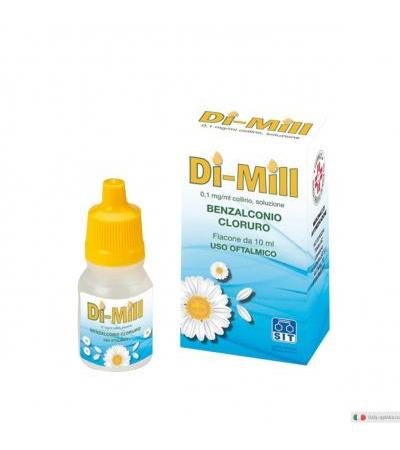 Di-Mill Collirio 0,1 mg/ml Benzalconio Cloruro 10 ml