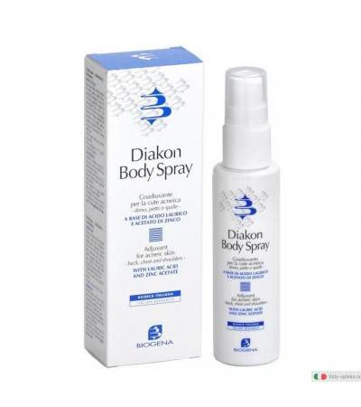 Diakon Body Spray per pelle acneica del corpo 75ml