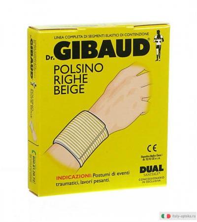 Dr. Gibaud Polsino Righe Beige cm 6 TG 3