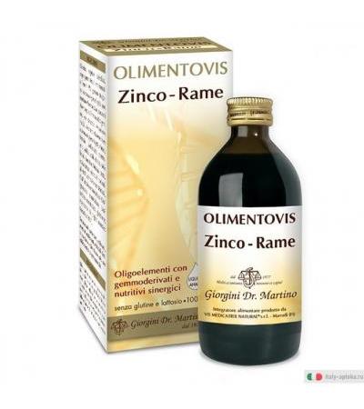 Dr. Giorgini Zinco e Rame Olimentovis difese immunitarie 200ml