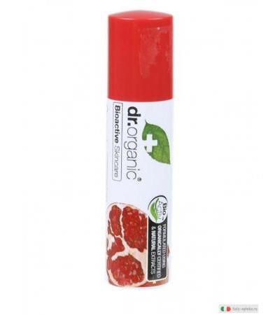 Dr. Organic Pomegranate balsamo per labbra secche stick