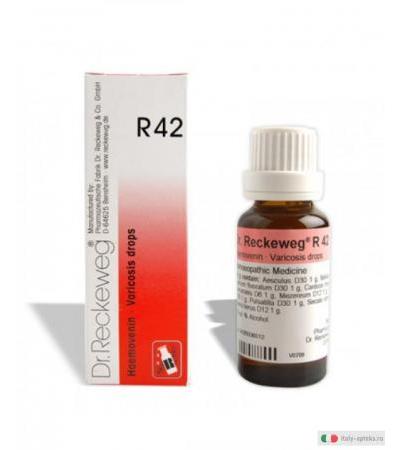 Dr. Reckeweg R42 Haemovenin medicinale omeopatico 22 ml