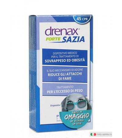 Drenax Forte Sazia integratore per il sovrappeso 45 compresse