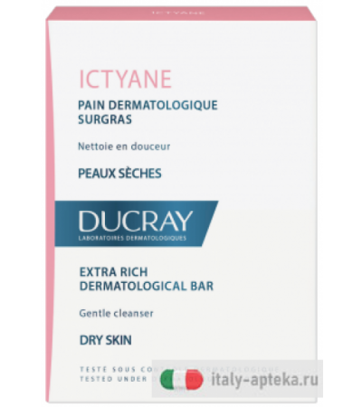 Ducray Ictyane Pane dermatologico surgras per pelli secche 100g