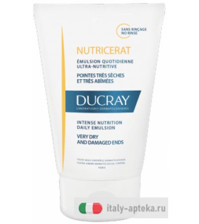 Ducray Nutricerat Emulsione quotidiana nutritiva per capelli 100ml
