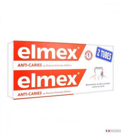 Elmex Protezione Carie con Fluoruro Amminico 2x75ml