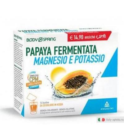 Energya Papaya magnesio e potassio carica di minerali 14 bustine