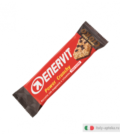 Enervit Power Crunchy barretta senza glutine 40g gusto cioko