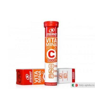 Enervit Vitamina C 1000mg gusto agrumi 20 compresse