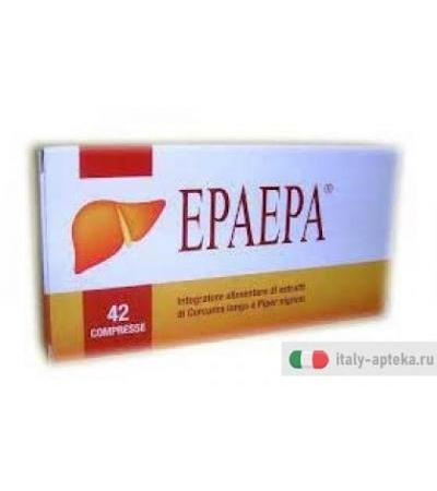 Epaepa integratore per il benessere epatico 42 compresse