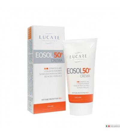 Eucare Eosol crema 50 fp prevenzione eritema flacone da 50 ml