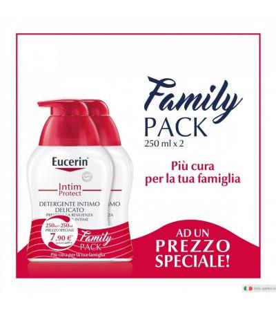 Eucerin OFFERTA FAMILY PACK Intim Protect Detergente intimo delicato 2x250ml