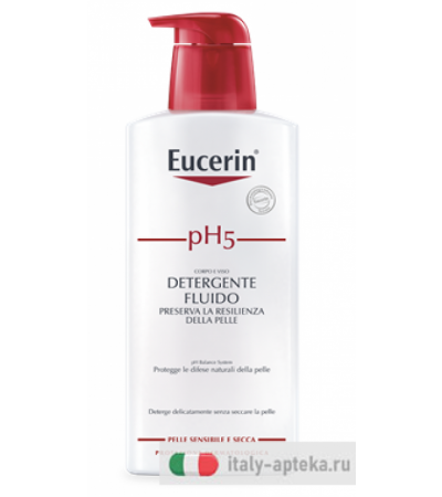Eucerin pH5 Detergente fluido pelli sensibili 400ml