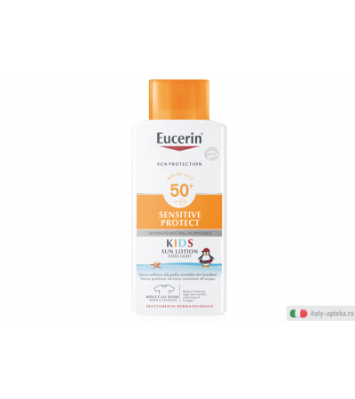 Eucerin Sensitive Protect Protezione Solare per Bambini SPF50+ pelle sensibile 400ml