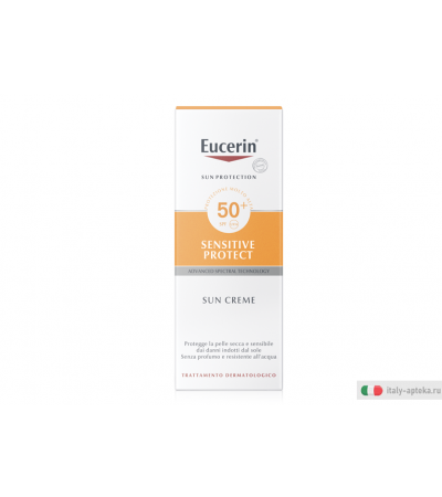 Eucerin Sun Creme SPF50+ crema viso pelle secca 50ml
