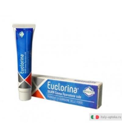 Euclorina Silver Crema Riparazione Cute utile per la guarigione delle ferite 15ml