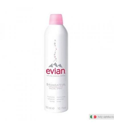 Evian Brumisateur spray per il viso rinfrescante ed idratante 300ml