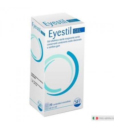 Eyestil Gel oftalmico sterile trasparente 20 monodose