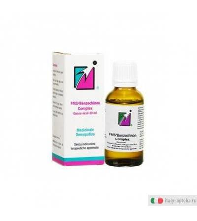 FMS Benzochinon Complex medicinale omeopatico gocce 30ml