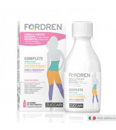 Fordren Complete pancia Piatta Cosce e glutei trattamento cellulite 30 giorni