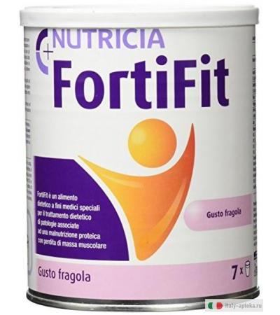 Fortifit integratore alimentare di Vitamina D al gusto di Fragola 280g