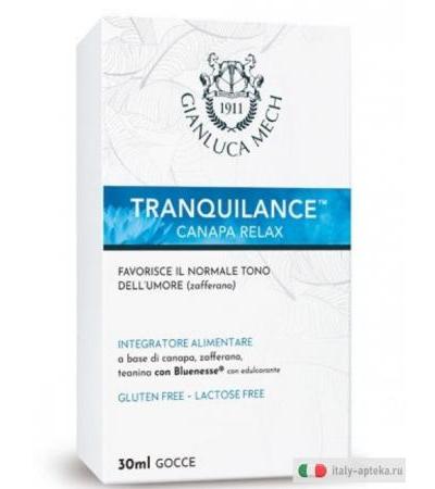 Gianluca Mech Tranquilance Canapa Relax utile per l'umore 30ml