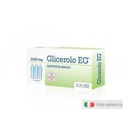 Glicerolo EG 18 supposte 2250 mg